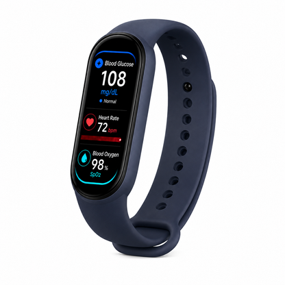 🔥80% OFF Launch Offer 🏆 2026 Pryxo™ M9 Non-Invasive Smart Band 📈12 health reports - No-Prick
